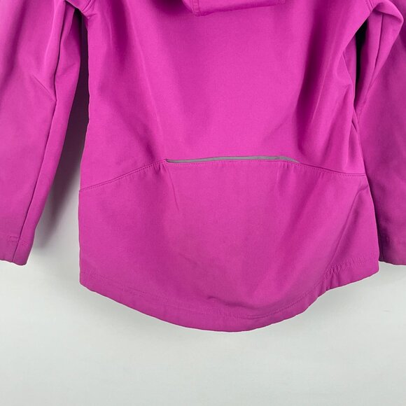 Paradox Sweater Hoodie Size M 7-8 Purple Long Sleeve Full Zip Polyester Spandex - Picture 9 of 9